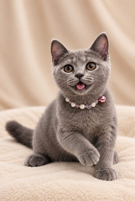Gracie kucing ras lucu Bola Bulu Cat House