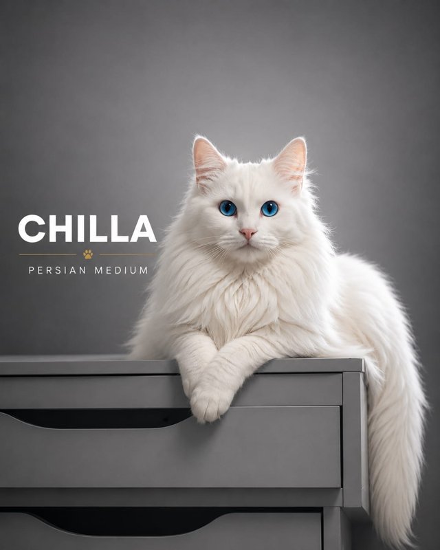 Chilla kucing ras lucu Bola Bulu Cat House