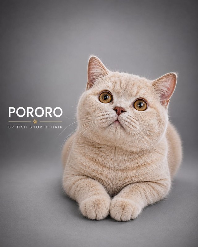 Pororo kucing ras lucu Bola Bulu Cat House